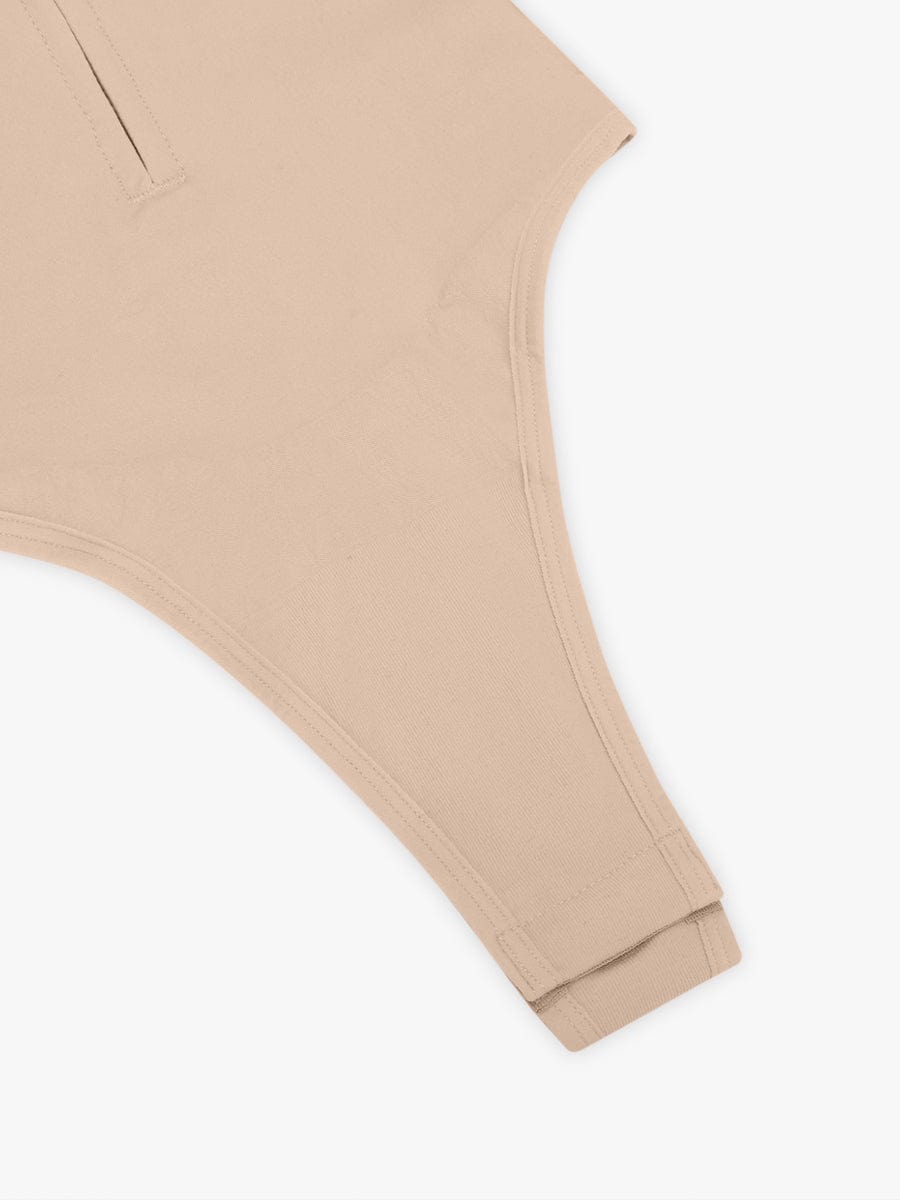 Seamless bodysuit met rits